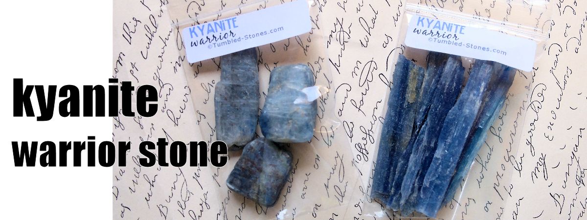 kyanite warrior stone 