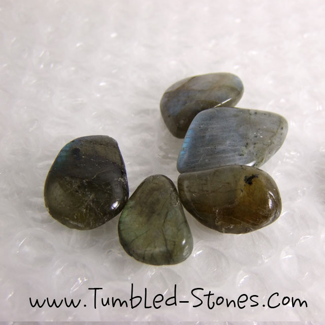 labradorite tumbled stones