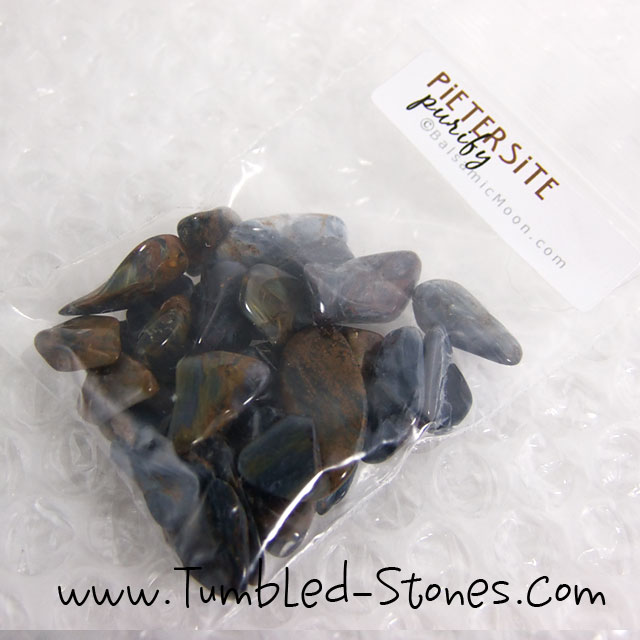 pietersite tumbled stones