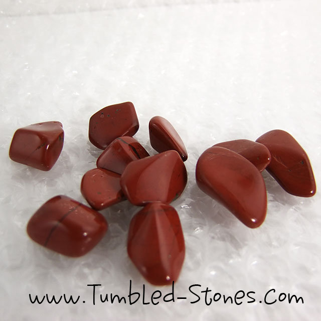 red jasper tumbled stones